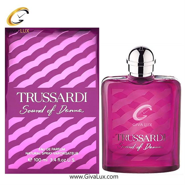  ادو پرفیوم  زنانه تروساردی اورجینال مدل Trussardi Sound of Donna | تروساردی سوند آو دونا حجم  100 میل
